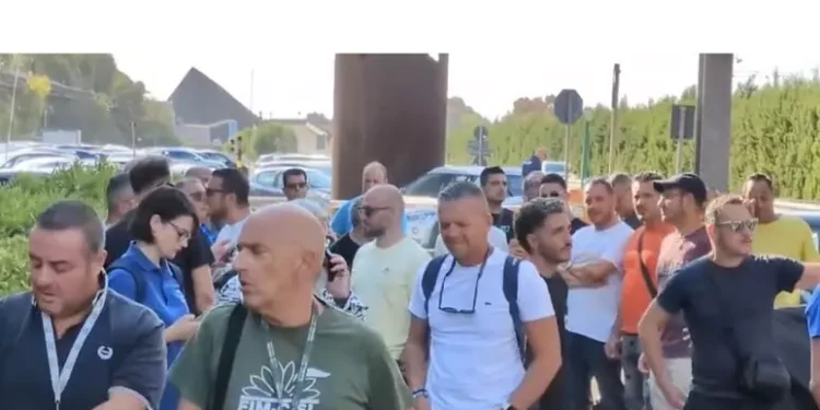 Sciopero Ilva Taranto Semat