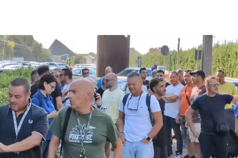 Sciopero Ilva Taranto Semat