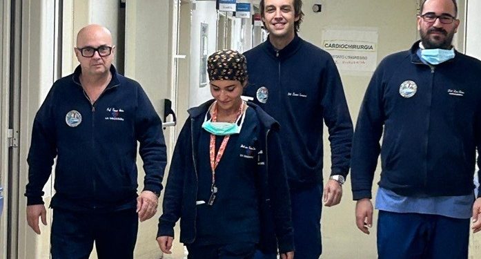 Il Prof Bottio E Una Parte Della Sua Equipe