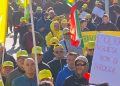 Olio Protesta Trattori Coldiretti