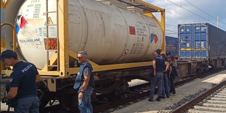 P.s. Ferroviaria Puglia Controlli Straordinari Merci Pericolose