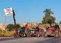 Trattori Bitonto protesta
